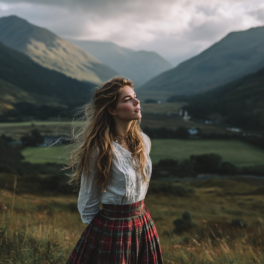 La Jupe Écossaise Féminine : quand le tartan quitte les landes pour entrer dans la garde-robe